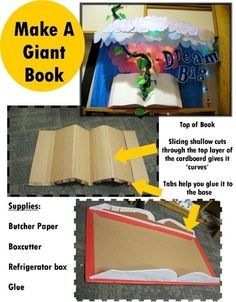 3D Book for Reading Classroom Fairytale Library Display, Book Month Bulletin Boards, Library New Books Display, Library Painting Ideas On Canvas, Book Themed Classroom Decor, Fairytale Bulletin Board Ideas, Book Fair Decorations, School Library Decorating Ideas, Book Fair Ideas Display