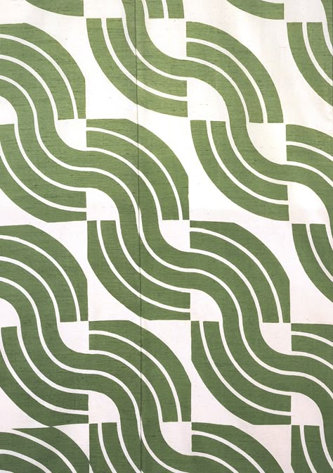 Square Tile Patterns, Japanese Fabric Pattern, Green Waves, Japanese Quilts, Japanese Clothing, Green Wave, Pattern Texture, Motif Vintage, Japanese Textiles