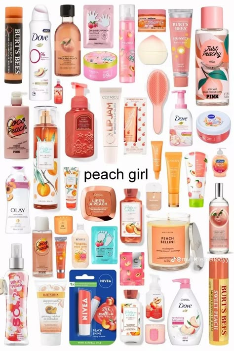 Peach Smelling Products, How To Smell Like Peaches, Spring Smells, Peach Scent, How To Smell Good, Scent Combos, Peach Girl, Girl Products, To Smell Good