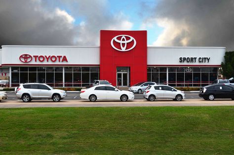 SCT Car Showroom Design, Toyota Dealership, Car Showroom, Showroom Design, Shop Front, Car Dealership, Car Brands, Dream Life, Showroom