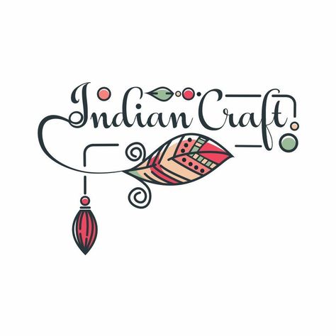 Boutique Logo Design Unique, Craft Logo Design Handmade, Pine Crafts, Handmade Logo Design, Crafter Logo, Crystal Curtains, Embroidery Hoop Art Diy, Make Business Cards, Handmade Logo