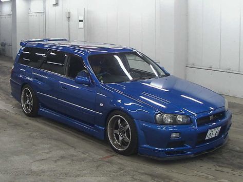 Nissan Stagea, Wrx Wagon, Nissan R34, Nissan Gtr R34, Civic Car, Car Nissan, Gtr Skyline, Nissan Skyline R34, R34 Gtr