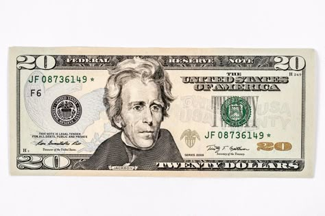 20 US dollar bill. In white back ground , #spon, #dollar, #bill, #ground, #white #ad 20 Dollar Bill, 5 Dollar Bill, Social Studies Games, V Logo Design, Twenty Dollar Bill, Bill W, Banknotes Money, Dollar Banknote, Lay Lay