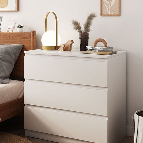 What is Included Style: Modern Product Type: Bachelor Chest Lingerie Chest/Semainier Double Dresser Color: Natural/ White Natural White Material: Wood Handle/Accent Material: No Handles Knobs or Accents Wood Type: Manufactured Wood Wood Tone: Light Wood White Wood Orientation: Horizontal Vertical Size: 31"L x 16"W x 30"H 31"L x 16"W x 39"H 31.5"L x 16"W x 48"H 63"L x 16"W x 30"H 63"L x 15.7"W x 39.4"H Length: Narrow (Under 38 in.) Wide (Over 58 in.) Height: Low (Under 36 in.) Standard (36 - 50 in.) Purposeful Distressing Type: No Distressing Weights & Dimensions Overall Length - Side to Side: 31.5" (80 cm) 63" (160 cm) Overall Width - Front to Back: 16" (40 cm) Overall Height - Top to Bottom: 30" (77 cm) 39" (100 cm) 48.5" (123 cm) Features Feature: Soft-Close Drawers Cable Management: Contemporary Storage, Bachelor Chest, Lingerie Chest, Bachelors Chest, Wood Dresser, Double Dresser, Soft Close Drawers, Wood Wood, Light Wood