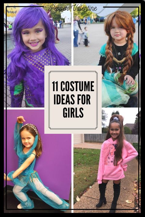 Halloween Costume Ideas for Girls #Halloween #HalloweenCostumes #HalloweenCostumeIdeas Girl Costume Ideas, Diy Halloween Costumes For Kids, Girls Halloween, Halloween Costume Ideas, Halloween Inspiration, Halloween Costumes For Girls, Cool Halloween Costumes, Diy Halloween Costumes, Diy For Girls