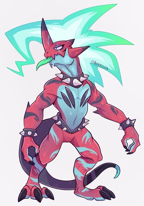 Toxtricity Fanart, Fan Made Pokemon, Dark Pokemon, Kiawe Pokemon, Zoroark Pokemon, Rayquaza Pokemon, Pokemon Fusion Art, Mega Pokemon, Oc Pokemon