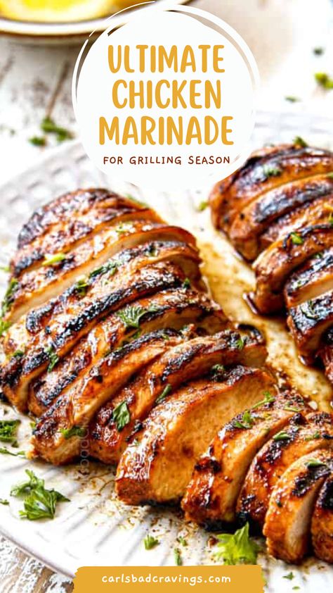 Ultimate Chicken Marinade, Easy Marinated Chicken Recipes, The Best Grilled Chicken Marinade, Tangy Chicken Marinade, Yummy Chicken Marinade, Easy Marinade For Grilled Chicken, Good Chicken Marinade For Grilling, Best Chicken Marinade Ever, Good Marinade For Chicken