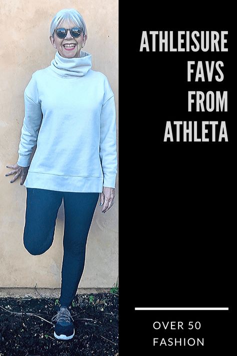 Fashion Over 50 Athleisure from Athleta and Target Cute Workout Outfits Modest, Athleta Outfits For Work, Athletic Wear For Women Over 50, Athleisure Over 50, Athletic Outfits Plus Size, Athleisure 2024, Athleta Outfit, Athlesuire Outfit, Winter Athleisure Outfits