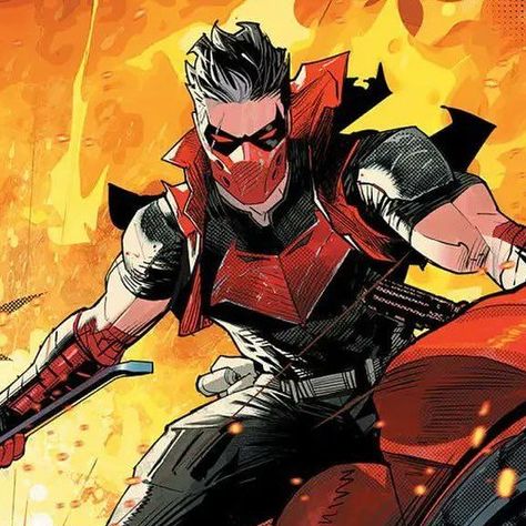 Jason Todd Red Hood, Red Hood Dc, Red Hood Comic, Dan Mora, Robin Comics, Red Hood Jason Todd, Batman Comic Art, Superhero Wallpaper, Batman Family