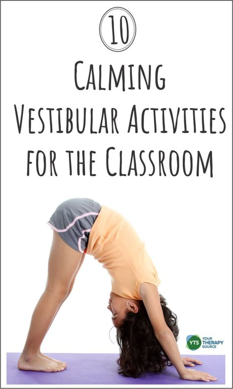 Are you in search of easy, calming, vestibular activities for the classroom?  Vestibular activities can be very beneficial to students to help get their bodies and brains ready to learn. Vestibular Activities, Therapy Ball, Vestibular System, Calm Kids, Sensory Diet, Occupational Therapy Activities, Activities For The Classroom, Pediatric Occupational Therapy, Brain Gym