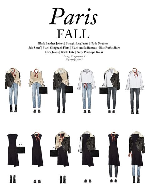 What to Wear to Paris in the Fall - Outfits For Travel French Capsule Wardrobe Fall 2022, Parisian Inspired Fall Capsule, Fall Fashion French, What To Pack Paris Fall, Capsule Wardrobe France Fall, French Fall Outfits 2023, Fall Europe Trip Packing, Paris Fall 2023 Fashion, Fall Trip Capsule Wardrobe