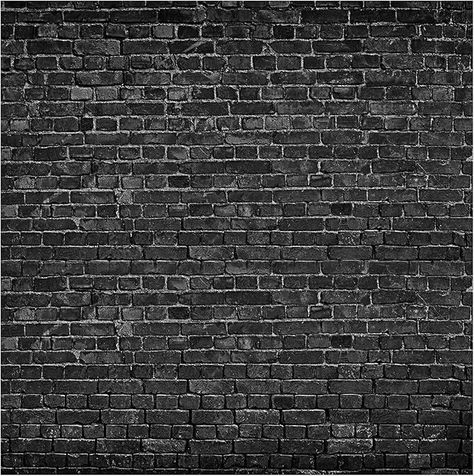 Amazon.com : YYNXSY 10X10FT Black Brick Wall Background Photography Props Brick Birthday Party Decoration Background Photography Studio Decoration Background Room Decoration Banner YY-1 : Electronics Brick Wall Background Photography, Bricks Background, Background Room, Studio Decoration, Black Brick Wall, Brick Background, Decoration Background, Brick Wall Background, Black Brick