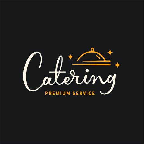 Logo For Catering Business, Catering Services Logo, Food Service Logo, Caterers Logo, Food Catering Logo, Catering Logo Ideas, Restaurant Logo Design Branding, Creative Restaurant Logo, Catering Business Logo