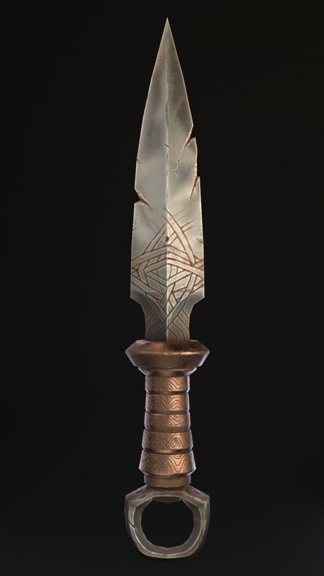 Fantasy Knife Art, Knife Fantasy Art, 3 D Model, Medieval Knives, Knife Fantasy, Fantasy Knife Design, Medieval Knife, Fantasy Dagger Concept Art, Fantasy Dagger Design