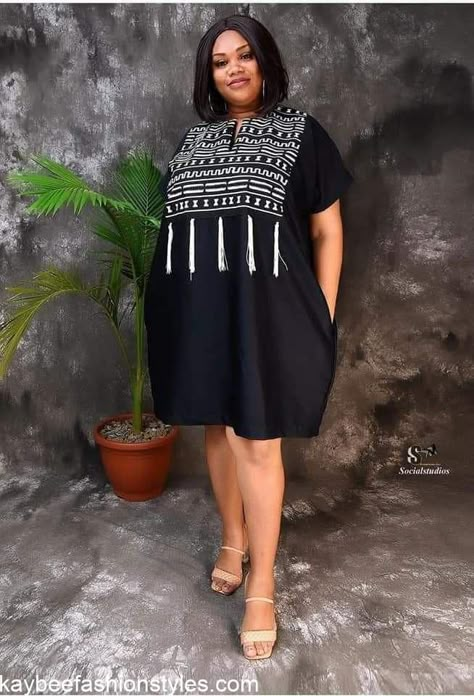 Latest Bubu Gown Styles with Materials in 2023 - Kaybee Fashion Styles Free Short Gown Styles For Material, Free Bubu Gown Styles, Short Bubu Gown Styles, Short Free Gown, Styles With Materials, Short Bubu Gown, Simple Short Ankara Dresses, Short Gown Styles For Material, Latest Bubu Gown