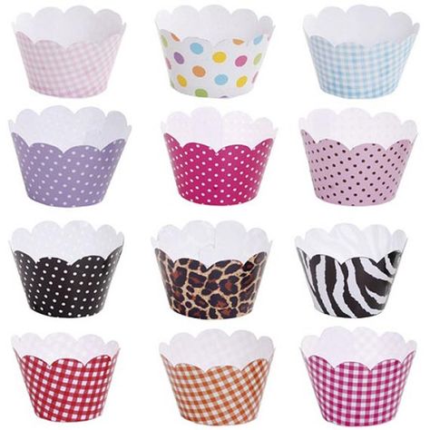 Cupcake Wrappers Cupcake Wrappers Template, Cupcake Papers, Cupcake Paper, Sock Cupcakes, Cupcake Wraps, Bubbly Bar, Cupcake Wrapper, Hawaiian Birthday Party, Cupcakes Decorados