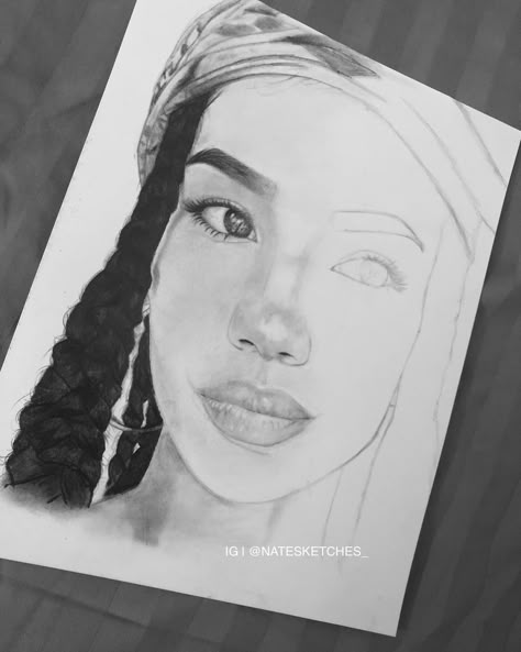 Jhene Aiko Drawing, Black Art Drawings, Arts Pencil, Ppl To Draw, Drawing Hacks, Indie Drawings, Illustration Sketchbook, Canvas Drawing, Paint Inspo