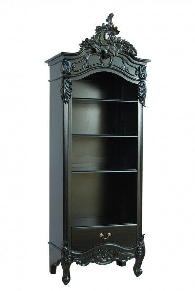 Victorian Shelving, Victorian Bookshelf, Gothic Bookshelves, Goth Furniture, Victorian Secret, Bedroom Aesthetic Cozy, Styling A Bookcase, Max Aesthetic, Gothic Homeware