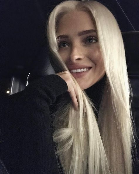 Alena Shishkova - “” Slavic Doll, Kylie Jenner Photoshoot, Perfect Blonde Hair, Alena Shishkova, Short Grey Hair, Tape Art, Blonde Women, Platinum Blonde, Blonde Beauty