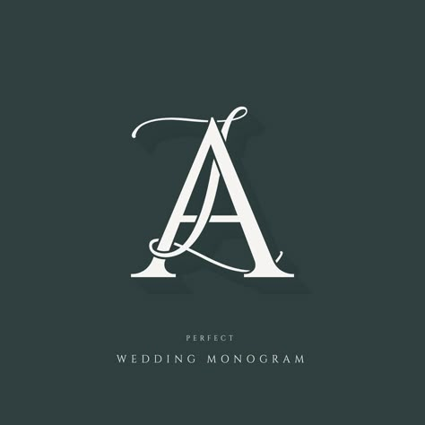 Wedding Initials Logo Design, Couple Monogram Design, Wedding Initials Logo, Free Monogram Fonts, Photoshop Tutorial Typography, Salon Logo Design, Initials Logo Design, Wedding Logo Monogram, Elegant Logo Design