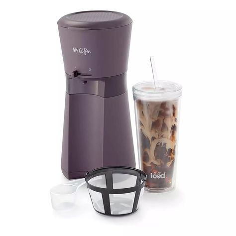 mr-coffee-iced-coffee-maker-single-serve-machine Mr Coffee Iced Coffee Maker, Iced Coffee Maker, Reusable Coffee Filter, Mr Coffee, Reusable Tumbler, Coffee Filter, Coffee Tumbler, Single Serve, Coffee Machine