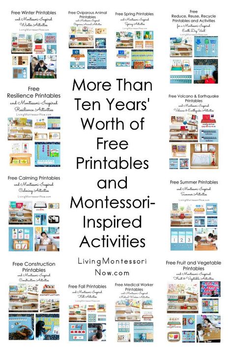 PreK + K Sharing Archives - Living Montessori Now Montessori Printables Free, Montessori Lesson Plans, Montessori Activities Preschool, Montessori Printables, Montessori Parenting, Montessori Lessons, Montessori Playroom, Montessori Art, Montessori Homeschool