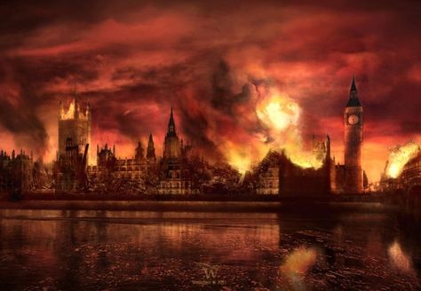 More #horror #ambient noise backgrounds can be found on Ambient-Mixer.com. For example this one called “Burning City”. Mad At The World, Fifth Of November, The Fifth Of November, Angry God, 5th Of November, Burning City, Palace Of Westminster, Red Background Images, Ruined City