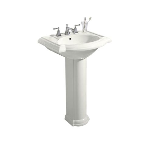 Modern pedestal sink