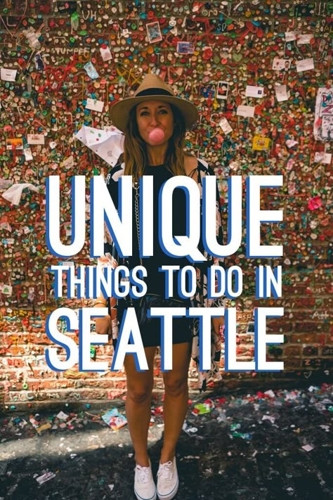 24 Unique Things to do in Seattle - Bobo and ChiChi Washington Things To Do, Seattle Travel Guide, Seattle Vacation, Washington Trip, Things To Do In Seattle, Washington State Travel, Seattle Trip, Seattle Travel, Food Tourism