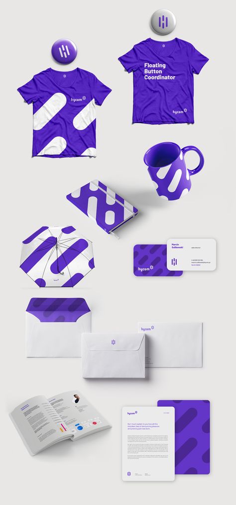 Hycom rebranding on Behance Onboarding Package, Merch Template, Branding Book, Corporate Identity Design, Brand Guide, Brand Kit, Start Ups, Branding Mockups, Corporate Branding