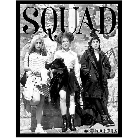 Halloween Hocus Pocus Squad Goals Ghouls Vintage Halloween Printables, Halloween Hocus Pocus, Halloween Clips, Halloween 3, Halloween Clipart, Witchy Woman, Squad Goals, Cute Poster, Halloween Movies