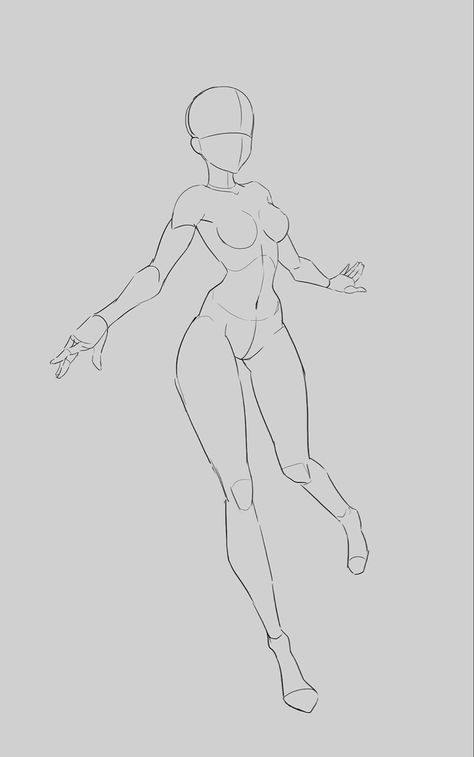 Body Base Full Body Drawing, Anime Figure Poses Drawing, Standing Front Pose Reference, Full Body Anime Drawing Base Female, Spy Pose Reference Drawing, Full Body Character Base, Oc Body Base Female Pose, Fully Body Poses Drawing Reference, Basic Drawing Poses