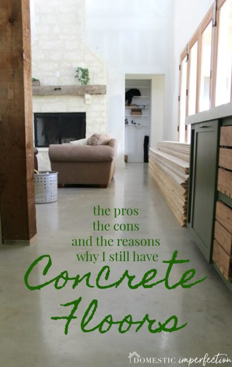 Cement Floors In House, Sealed Concrete Floor, Stained Cement Floors, Concrete Floors Bedroom, Concrete Living Room, Finished Concrete Floors, Seal Concrete Floor, Concrete Kitchen Floor, Concrete Floors Living Room