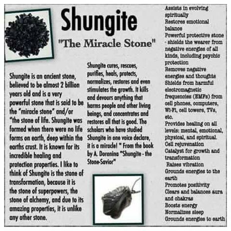 Shungite "The Miracle Stone" Healing Stones And Crystals, Shungite Stones, Crystals Jewelry, Crystals Healing Properties, Spiritual Crystals, Crystal Therapy, Crystal Healing Stones, Crystal Magic, A Miracle