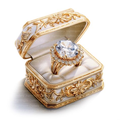 Wedding ring box