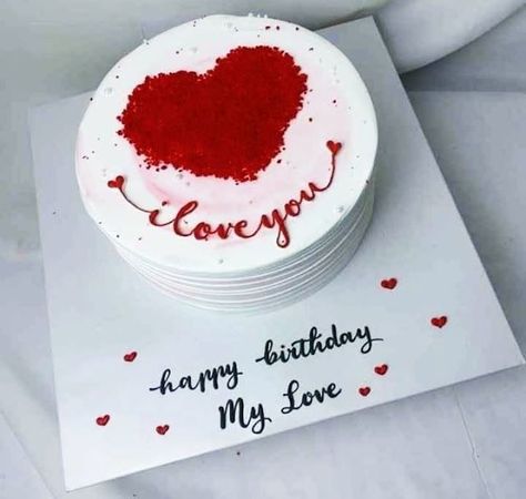 Love Cakes Romantic, Romantic Bday Cake For Husband, Hubby Birthday Cake Designs, Cake For Husband Birthday For Men, Birthday Cake For Fiance Male, Anniversary Cake Designs Simple, Birthday Cake For Men Husband Unique, Unique Cake Designs For Husband Birthday, Simple Birthday Cake For Men Ideas