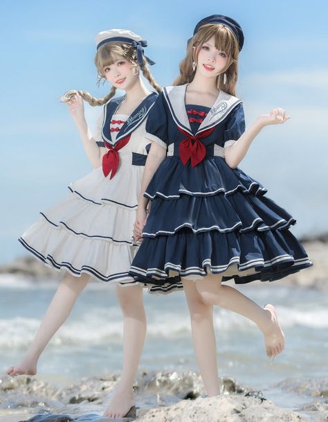 New Release: Gloaming 【-The Unknown Sea-】 #SailorLolita OP Dress

◆ Shopping Link >>> https://lolitawardrobe.com/gloaming-the-unknown-sea-sailor-lolita-op-dress_p7011.html Shopping Link, Op Dress, Sailor Dress, Maid Dress, J Fashion, The Unknown, New Release, Lolita Dress, Gothic Lolita