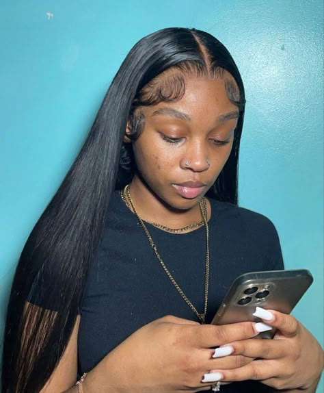 Wig Installs, Frontal Wig Hairstyles, Birthday Hairstyles, Wig Ideas, Lace Fronts, Frontal Hairstyles, Hairstyle Inspo, Sew Ins, Hot Hair Styles