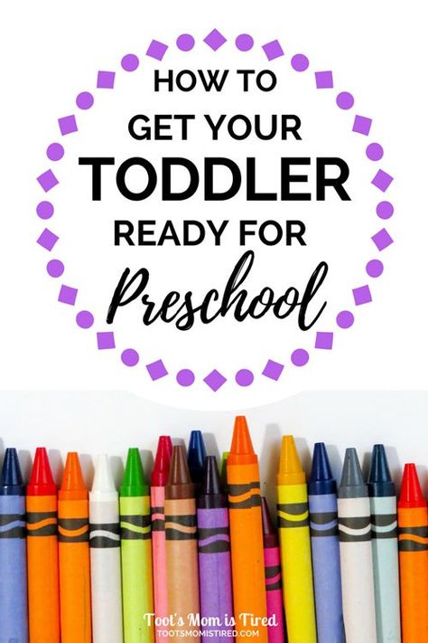 How to Get Your Toddler Ready for Preschool | getting toddlers ready for preschool, preschool prep, two year old, three year old, four year old, educational toddler tips, parenting, motherhood, mom life, teach your toddler #toddlers #toddlertips #preschool Ready For Preschool, Preschool Readiness, Preschool Prep, Starting Potty Training, Toddler Schedule, Toddler Education, Parenting Plan, Toddler Discipline, Parenting Classes