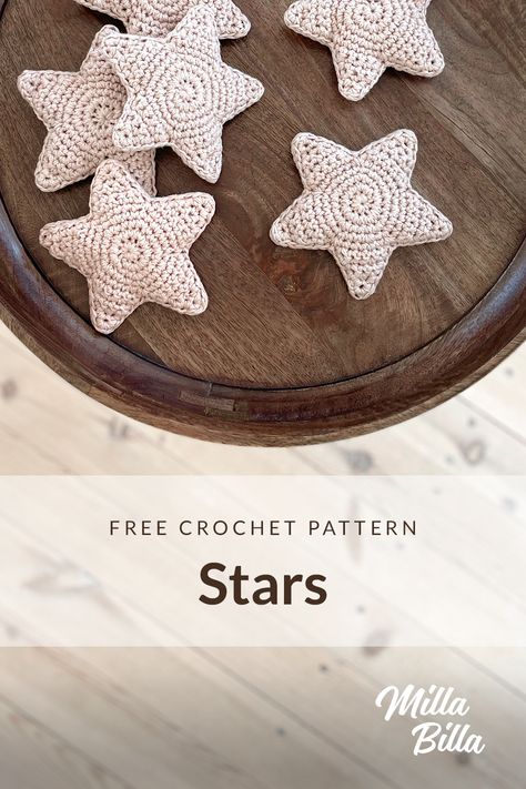 Crochet Star Mobile, Large Star Crochet Pattern, Star Chain Crochet, Crochet Star Topper, Star Crochet Amigurumi, Crochet A Star Pattern, Crochet Star Amigurumi Free Pattern, Star Crochet Free Pattern, Christmas Star Crochet Pattern Free