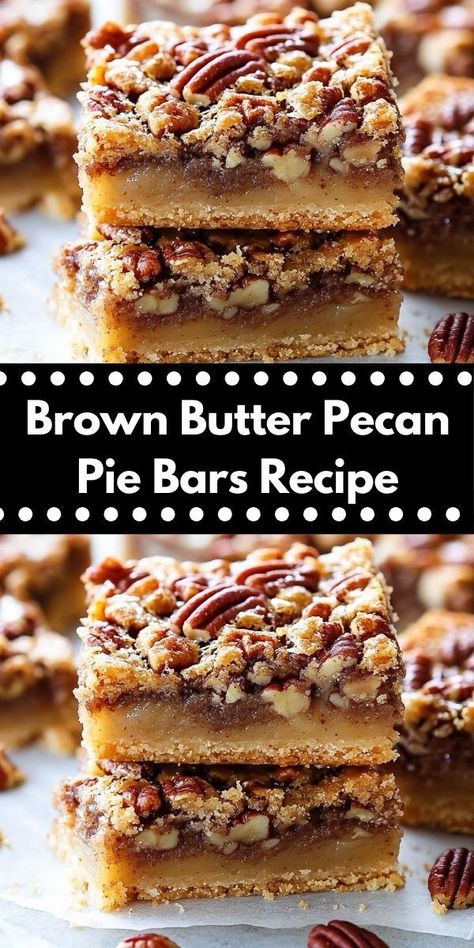 Craving a comforting dessert? These Brown Butter Pecan Pie Bars bring warmth and deliciousness to any occasion. With a blend of rich butter and crunchy pecans, they are the perfect sweet treat for family gatherings. Pecan Pie Bars Pioneer Woman Ree Drummond, Pecan Cookie Bars Recipe, Pecan Pie Bars Recipe Pioneer Woman, Thanksgiving Bar Recipes, Brown Butter Pecan Pie Bars, Crescent Roll Pecan Pie Bars, Pecan Pie Inspired Desserts, Leftover Pecan Pie Recipes, Butter Pecan Recipes