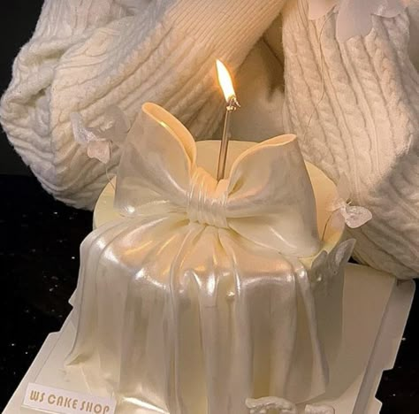 Veils Bridal, Ribbon Cake, Birthday Cake Decorating Ideas, Bridal Clothing, Cake Decorating Ideas, Simple Birthday, Creative Birthday, Birthday Cake Decorating, Bridal Lingerie