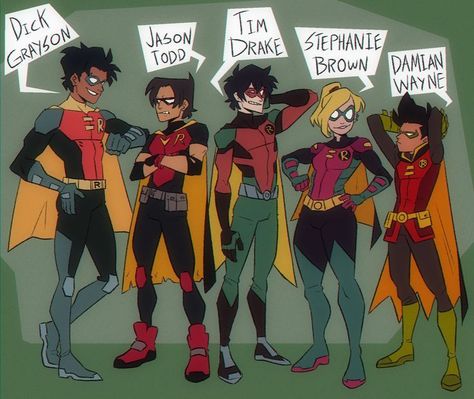 Dc Bat Family, Hiro Big Hero 6, Batfamily Funny, Wayne Family, Univers Dc, Batman Funny, Arte Dc Comics, Dc Comics Artwork, Batman Comic Art