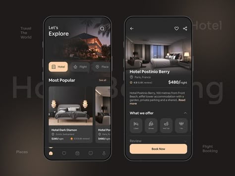 Hotel and Flight Booking App by Rakib Kowshar for Orizon: UI/UX Design Agency on Dribbble Flight Booking App, Hotel App, Hotel Booking App, House Structure Design, Event App, Ux Portfolio, Real Estate Websites, Card Ui, App Inspiration