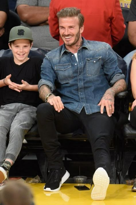 david beckham black jeans David Beckham Jeans, David Beckham Casual, David Beckham Outfit, Denim Shirt Outfits, Beckham Style Outfits, David Beckham Style Outfits, Comfy Jeans Outfit, Denim Shirt Outfit, David Beckham Style