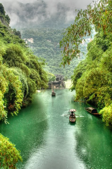 Beautiful China, China Natural Beauty, China Nature, China Beautiful Places, China Landscape, Beautiful Places In China, China Scenery, Japan River, Rivers Of India