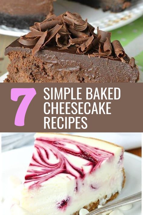 Discover a collection of easy cheesecake recipes that are perfect for any occasion! Whether you're looking for baked or no-bake options, we've got you covered. From classic cheesecake recipes to fun and delicious mini versions, there's something here for every dessert lover. These easy homemade cheesecake recipes are sure to impress your friends and family. Try out a new recipe today and treat yourself to a slice of creamy goodness! Cheesecake Recipes Easy Without Springform Pan, 7” Cheesecake Recipe, 4in Cheesecake Recipes, 6 Inch Cheesecake Recipe Springform Pan, Easy Cheesecake Recipes No Bake Simple, No Bake Cheesecake Recipes 4 Ingredients, Cheesecake Recipe With Premade Crust, Easy Baked Cheesecake Recipes, Cheesecake Recipes Baked