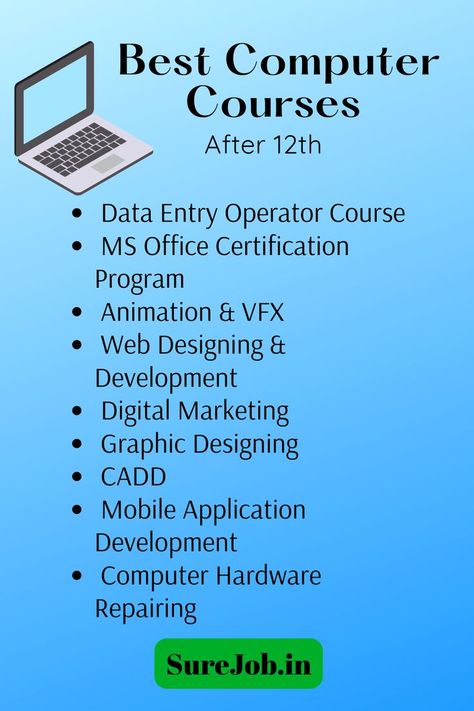 Best courses, professional, career ideas, career in technology, computer course Online Computer Courses, High Salary, Finding The Right Career, Computer Course, Woman Successful, Computer Shortcut Keys, Web Design Course, Exam Study Tips, Different Careers