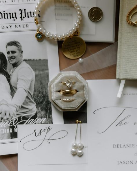 Flat lay details from D + J’s wedding day 🤍✨ • • • #ColoradoPhotographer #Wedding #Flatlay #Details #ColoradoWeddingPhotographer #WeddingPhotographer Flat Lay Wedding Photo, Wedding Detail Flat Lay Photos, Flat Lay Design, Wedding Detail Flat Lay, The Details Wedding Photo, Wedding Items Photography, Layflat Photography Wedding, Wedding Detail Photo Ideas, Wedding Flatlay Inspiration