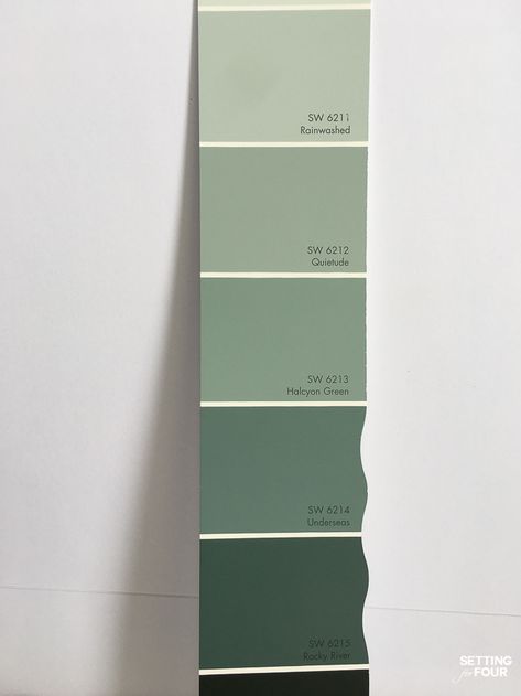 Color Undertones, Green Paint Colors, Kraf Diy, Living Room Green, Small Houses, Green Rooms, Bedroom Green, Paint Colors For Home, Green Paint